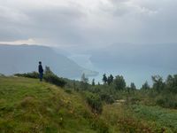 Aussicht vom Molden auf den Sognefjord